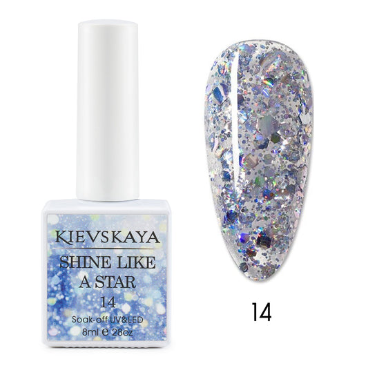 Oja Semipermanenta Kievskaya Shine Like A Star- 14 - Slas-14