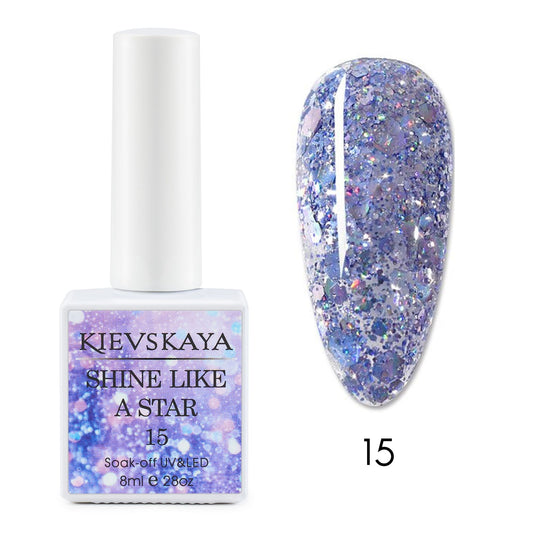 Oja Semipermanenta Kievskaya Shine Like A Star- 15 - Slas-15