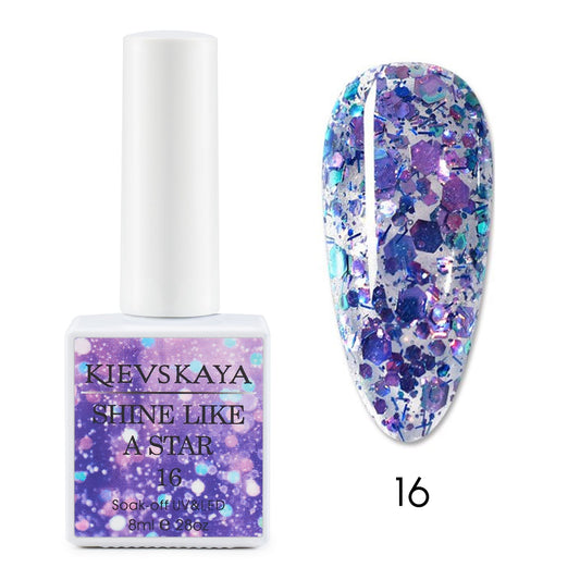Oja Semipermanenta Kievskaya Shine Like A Star- 16 - Slas-16