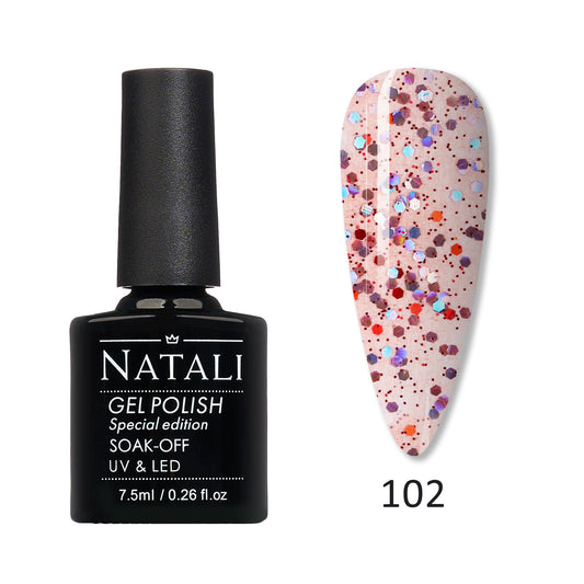 Oja Semipermanenta Natali Special Edition- 102 Gama Noua - Nsgm-102