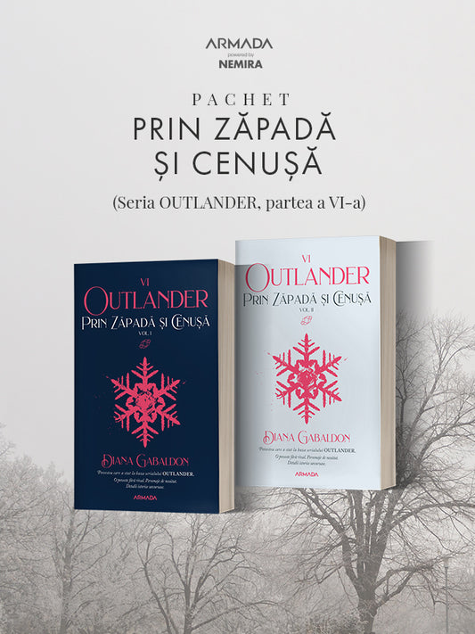 Pachet Prin zăpadă și cenușă 2 vol. (Seria OUTLANDER partea a VI-a)