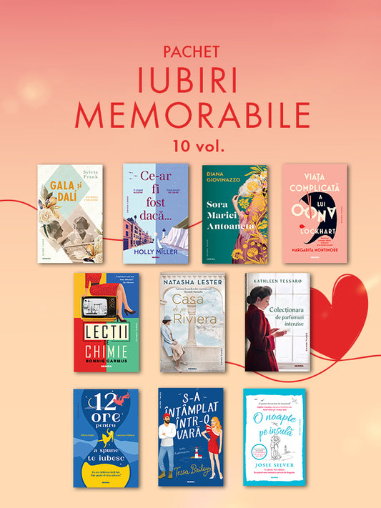 Pachet Iubiri memorabile 10 vol.