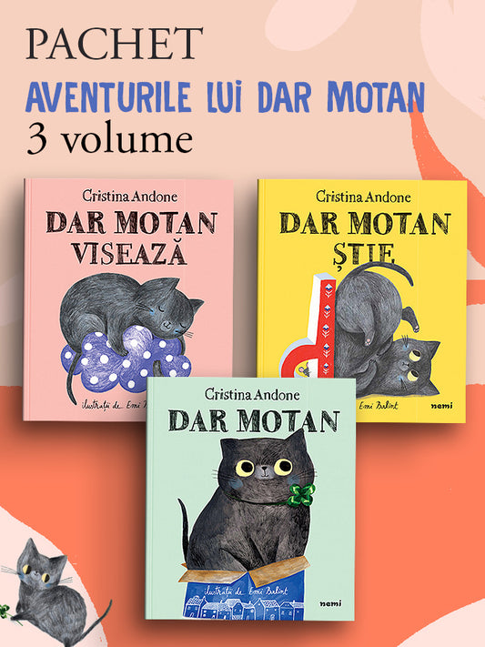 Pachet Aventurile lui Dar motan 3 vol.