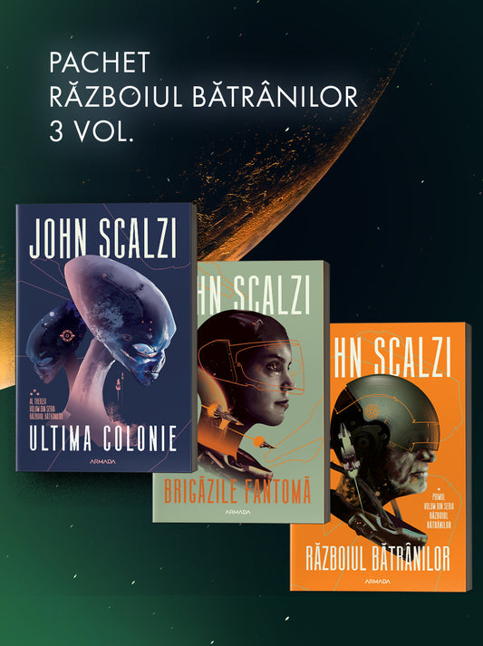 Pachet Seria RĂZBOIUL BĂTRÂNILOR 3 vol.