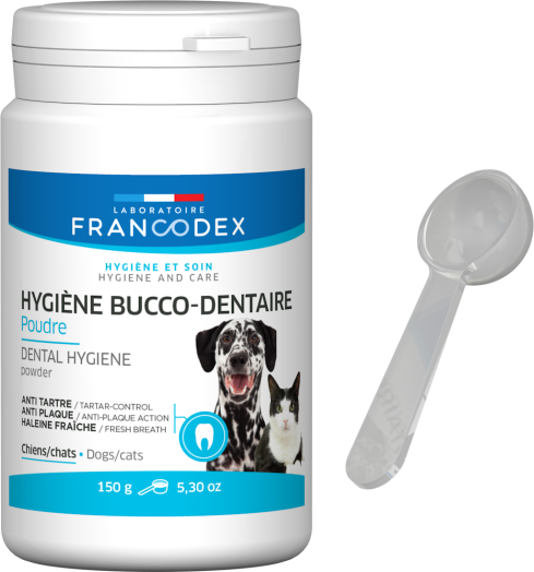 Francodex, Pasta de Dinti Pudra Dog/ Cat, 150 g