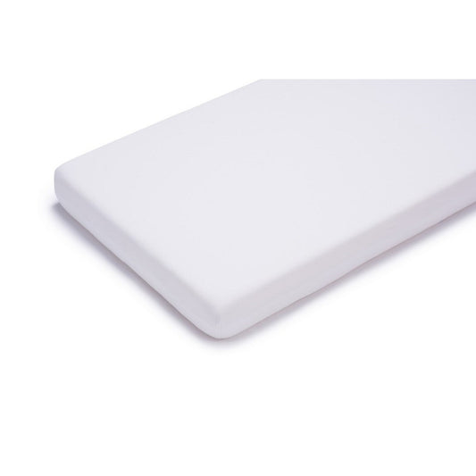 Cearceaf cu elastic, Petite&Mars, Soft Dream Dry, Impermeabil, Lavabil la masina pana la 95 de garde, 120x60 cm, Alb