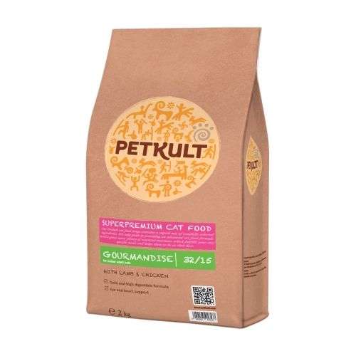 Hrana uscata pentru pisici Petkult Gourmandise, 2 kg