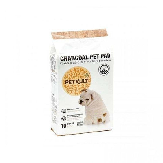 Petkult Pet Pad Charcoal, 60x90 cm, 10 buc