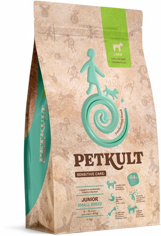 Petkult Sensitive Junior Small, 3 kg