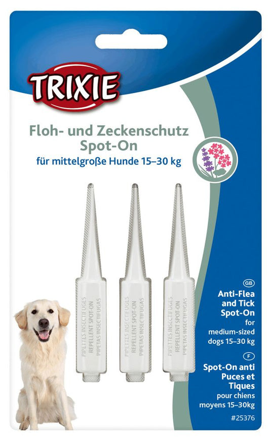 Picaturi Antiparazitare Naturale 15-30 kg 3x5 ml 25376