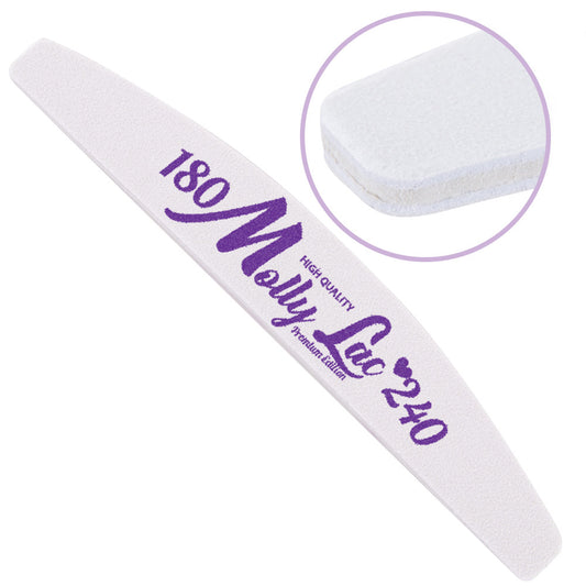 Pila Unghii Semiluna Molly Lac Hq Premium Edition 180/240 - Nfc900