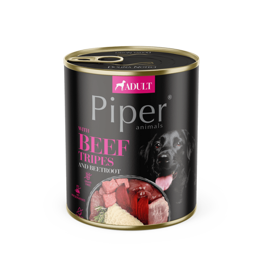 Piper Adult Dog, Burta de Vita si Sfecla, 800 g