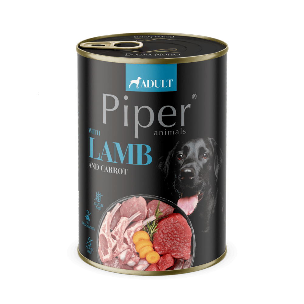 Piper Adult Dog, Miel si Morcov, 400 g