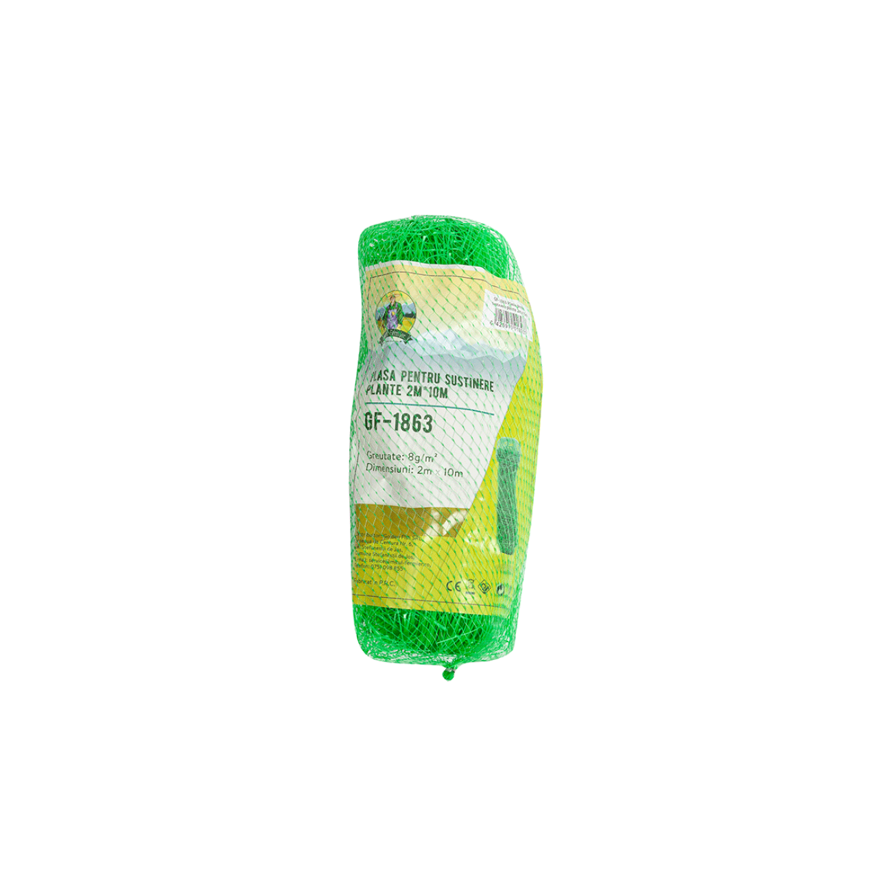 Plasa protectie pasari, sustinere plante agatatoare Micul Fermier GF-1863, 2x10m