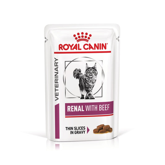 ROYAL CANIN Renal cu Vita, dieta veterinara, plic hrana umeda pisici, sistem renal, (in sos), 85 g