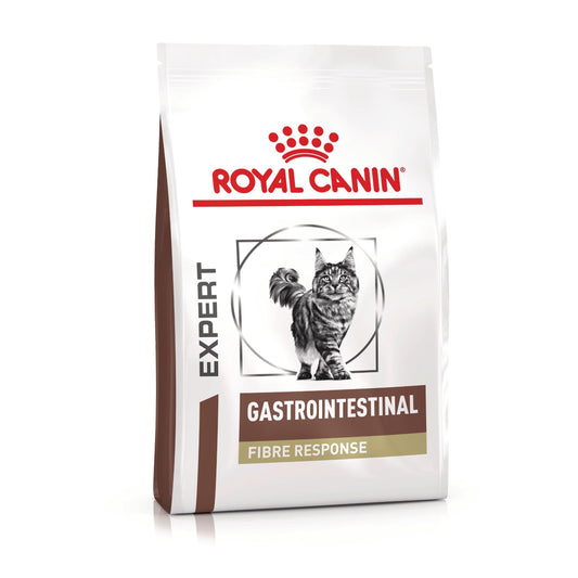 ROYAL CANIN Gastrointestinal Fibre Response, dieta veterinara, hrana uscata pisici, sistem digestiv, 2 kg