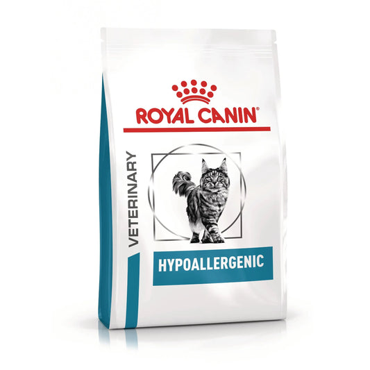 ROYAL CANIN Hypoallergenic, dieta veterinara, hrana uscata pisici, alergii alimentare, 400 g