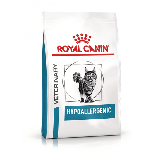 ROYAL CANIN Hypoallergenic, dieta veterinara, hrana uscata pisici, alergii alimentare, 2.5 kg