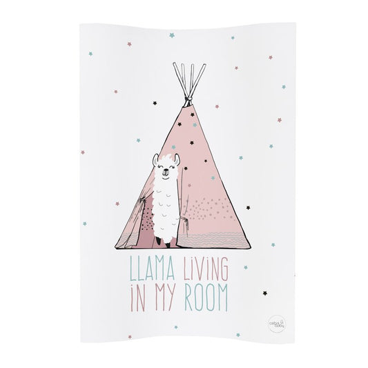Saltea de infasat, Ceba Baby, Cosy, Moale, 50 x 70 cm, 0-12 luni, Lolly Polly Lama
