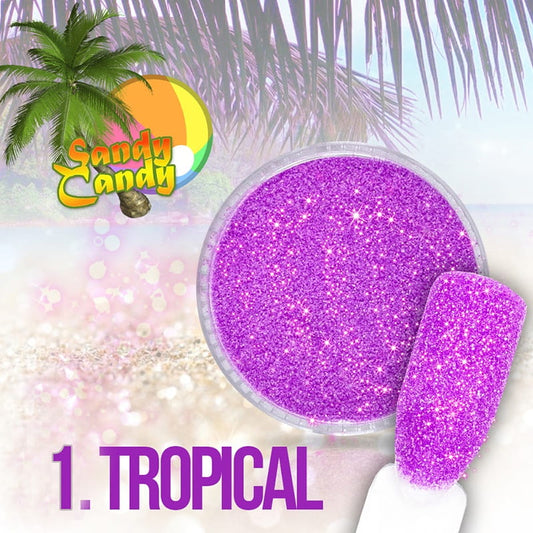Sclipici Sandy Candy- Tropical 01 - Sc-1