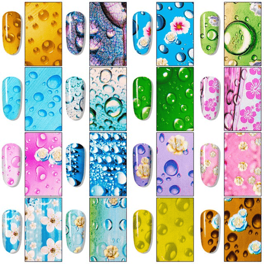 Set 10 Folii De Transfer 20X4Cm. Ft-Bb10 - Ft-Bb10
