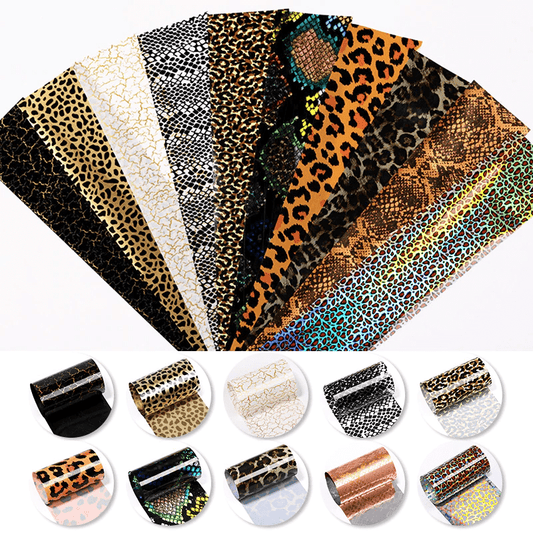 Set 10 Folii De Transfer 20X4Cm. Ft-Kp32 - Ft-Kp32