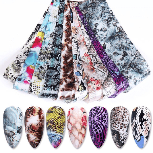 Set 10 Folii De Transfer 20X4Cm. Ft-Rs10 - Ft-Rs10