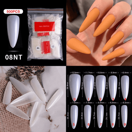 Set 500 Tipsuri La Punguta Migdala 8Nt - 8Nt