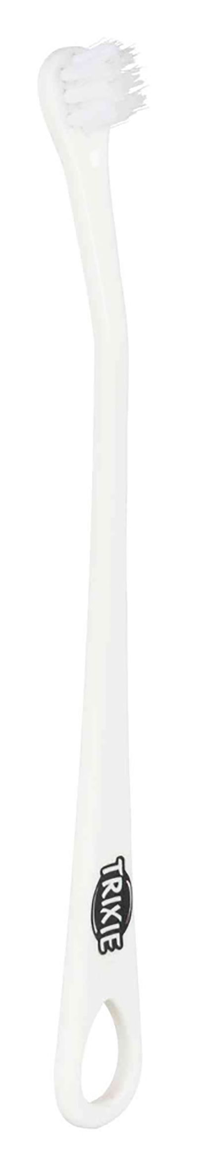 Set Periuta De Dinti Trixie pentru Caini / Pisici Mici, 15 cm, 4 buc Alb 25621