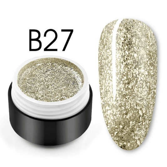Shiny Platinum Color Gel B27 - B27