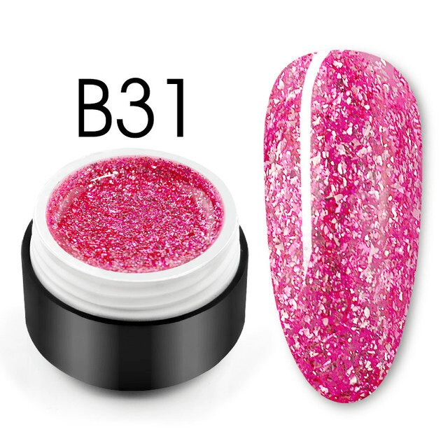 Shiny Platinum Color Gel B31 - B31