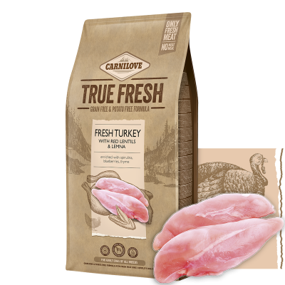 Carnilove True Fresh Turkey for Adult Dogs, 1.4 kg