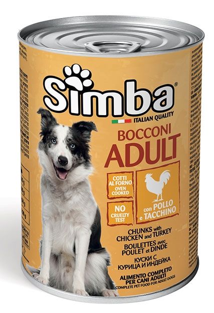 Simba Dog Pui & Curcan Conserva, 415 g