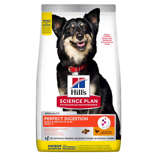 Hill's Science Plan Canine Adult Perfect Digestion Small and Mini, 6 kg