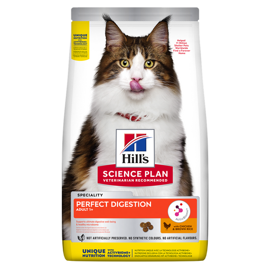 Hills Science Plan Feline Adult Perfect Digestion, 3 kg