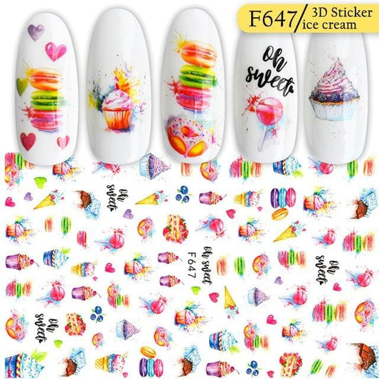 Sticker Decor Unghii F647 - F647