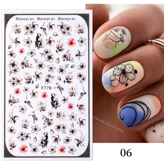 Sticker Decor Unghii F778 - F778