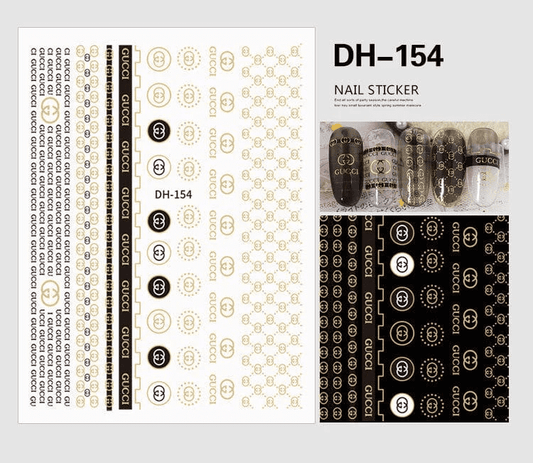 Sticker Decor Unghii Dh-154 - Dh-154