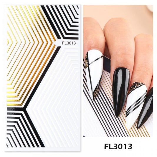 Sticker Decor Unghii Fl3013 - Fl3013