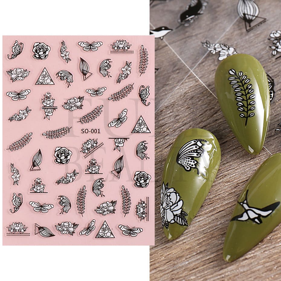 Sticker Decor Unghii So-001 - So-001