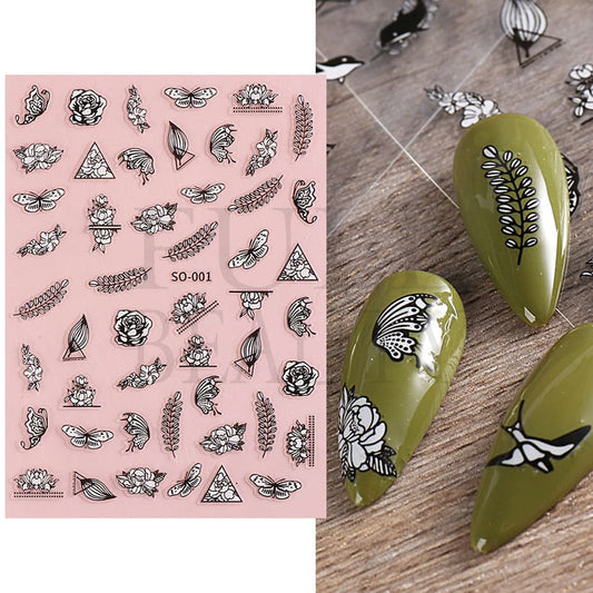 Sticker Decor Unghii So-001 - So-001