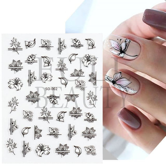 Sticker Decor Unghii So-002 - So-002