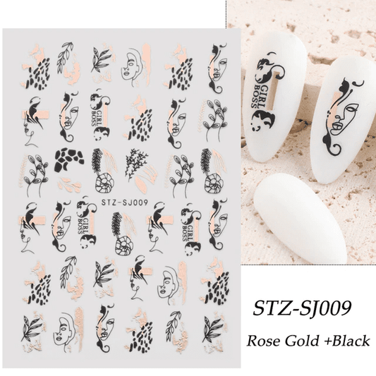 Sticker Decor Unghii Stz-Sj009 - Stz-Sj009