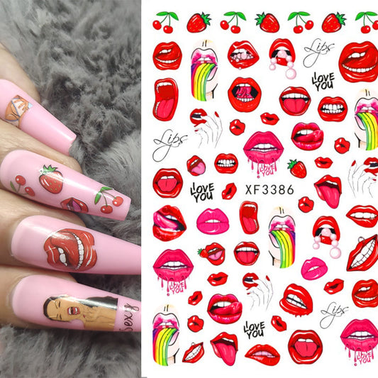 Sticker Decor Unghii Xf3386 - Xf3386