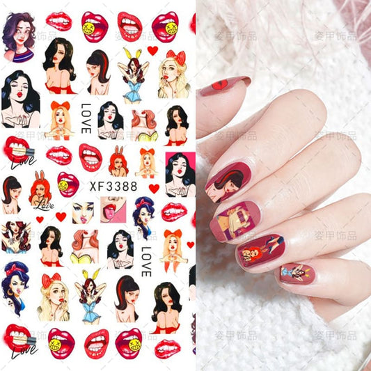 Sticker Decor Unghii Xf3388 - Xf3388