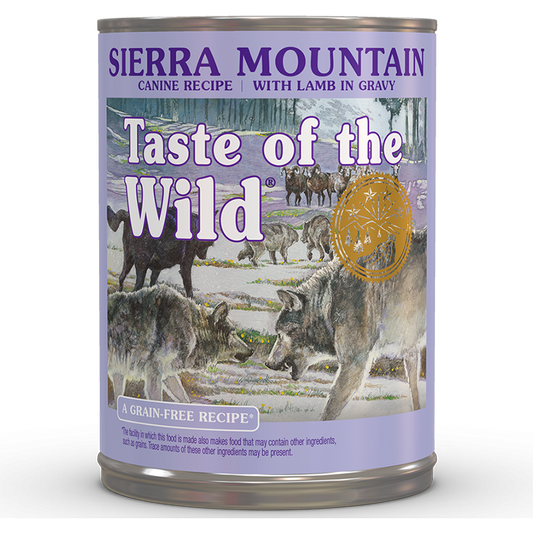 Taste of the Wild Sierra Mountain Canine Recipe, 390 g