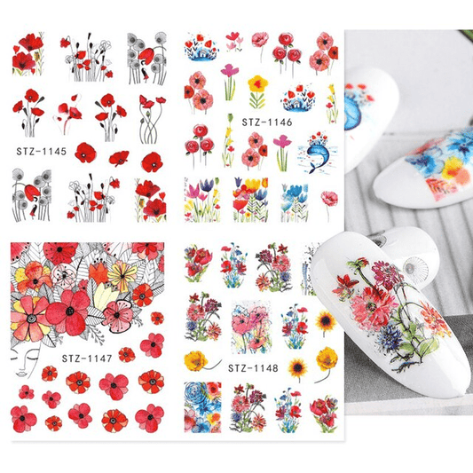Tatuaj Decor Unghii 4 Modele I-03 - I-03