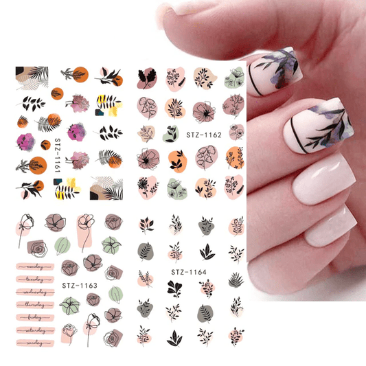 Tatuaj Decor Unghii 4 Modele I-07 - I-07