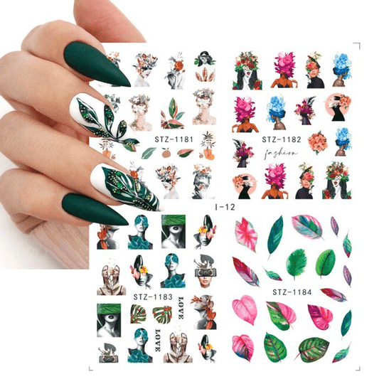 Tatuaj Decor Unghii 4 Modele I-12 - I-12
