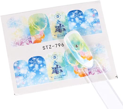 Tatuaj Decor Unghii Iarna Stz-796 - Stz-796
